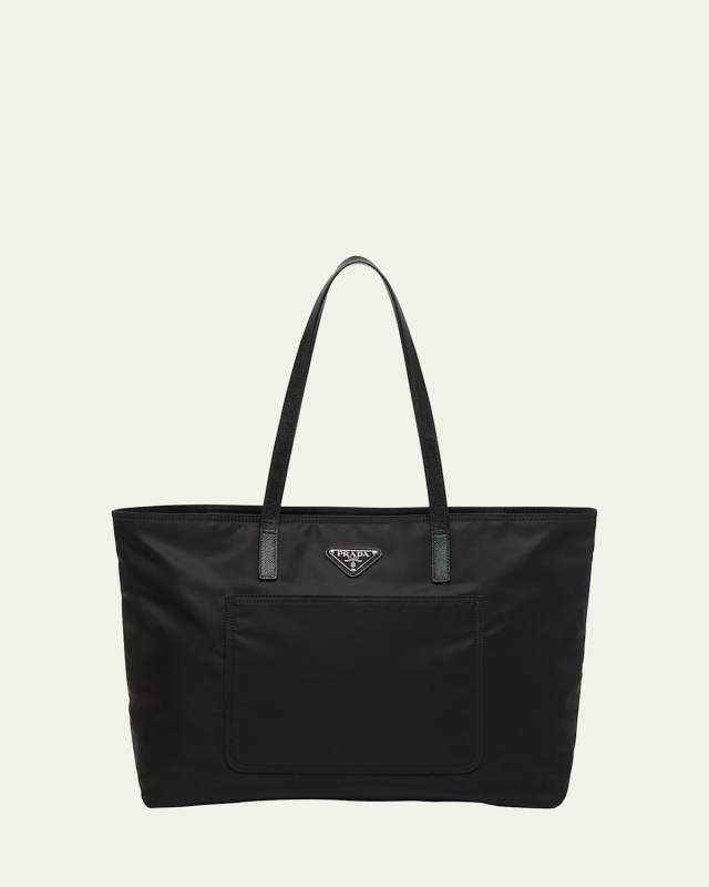 East-West Nylon Tote Bag